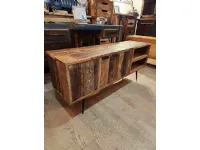 Porta tv per la zona giorno modello Porta tv old teak di Outlet etnico scontato