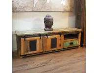 Mobile modello Mobile portatv jupiter colorato industrial  porta tv di Outlet etnico in Offerta Outlet