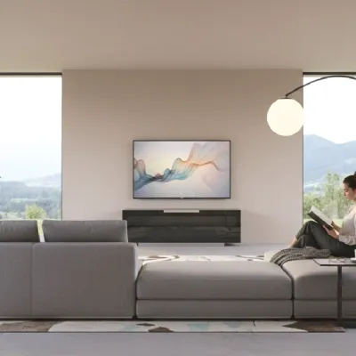 Porta tv per la zona giorno modello Mobile tv bergamo sound 175 cm  di Munari scontato