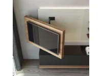 Porta tv per la zona giorno modello X2 porta tv orientabile di Astor mobili scontato