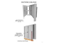 Porta tv per la zona giorno modello X2 porta tv orientabile di Astor mobili scontato