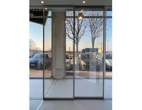 Porta moderna in vetro  Barausse Centro doppia a prezzo Outlet