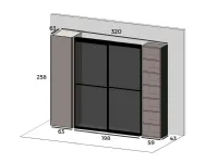 Porta inglesina 4 per interni Cabina armadio 53 Battistella in Offerta