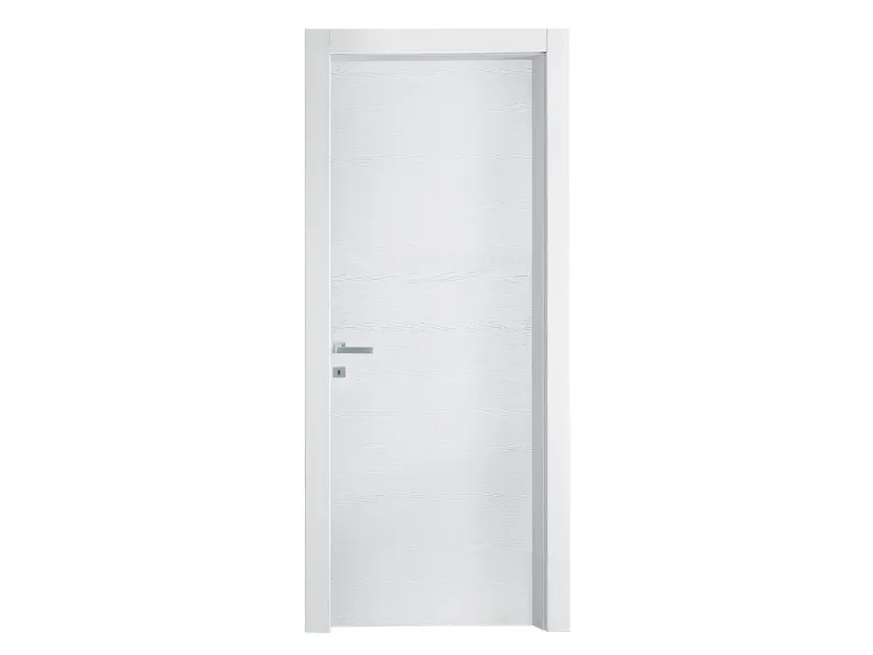 Porta liscia  battente Portalacasa modello bianco struttura in laminato  Artigianale in Offerta