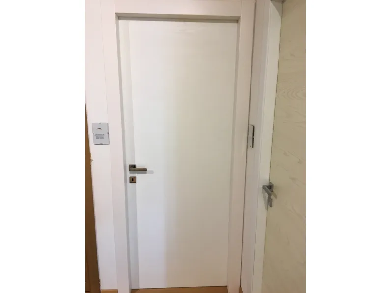 Porta moderna Artigianale Laminatino frassino SCONTATA