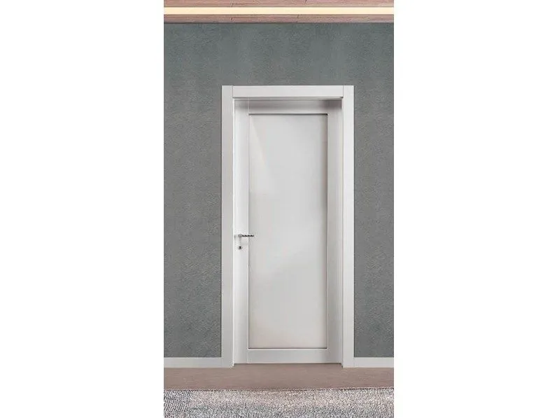 Porta moderna Bertolotto Bianco hd vetro SCONTATA