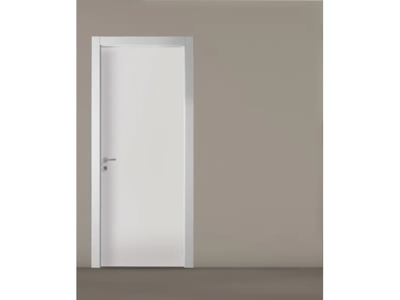 Porta moderna in laminato  Bertolotto Bianco hd in Offerta Outlet