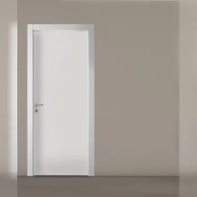 Porta moderna in laminato  Bertolotto Bianco hd in Offerta Outlet