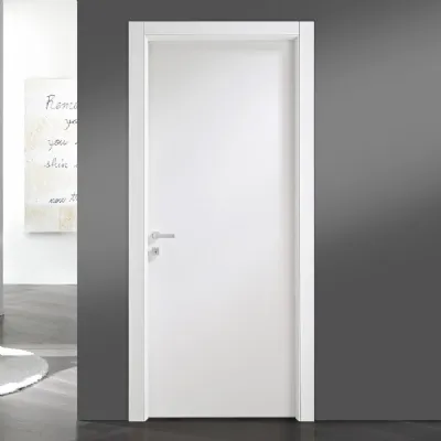 Porta moderna in laminato  Bertolotto Sydney print 200 bianca  a prezzo scontato