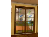 Porta moderna Longhi Vetro cattedrale in Offerta Outlet