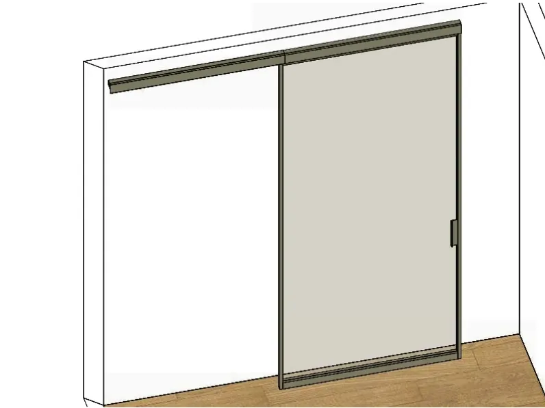 Porta a vetro unico 1 a prezzo scontato