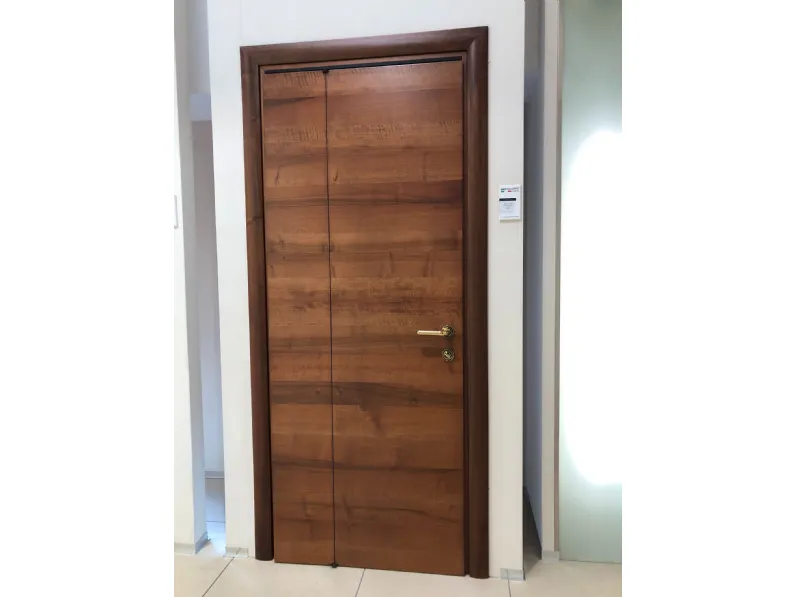 Offerta Outlet: porta a soffietto Bertolotto in legno. Risparmia!