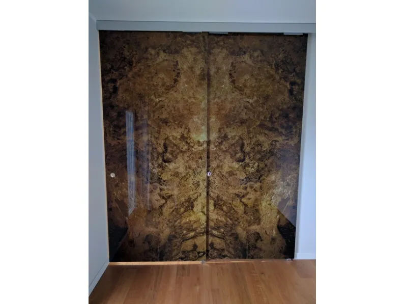 Porte scorrevoli vetro - Glamour Design - Decorate Marmo bifacciali 