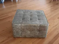 Pouf modello Modello milano roma by night design Mobilificio bellutti a PREZZI OUTLET