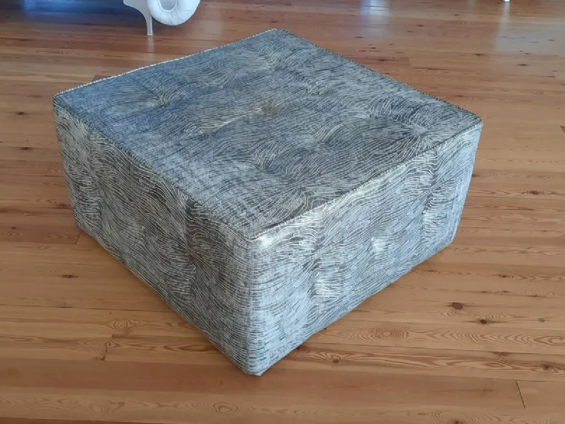 Pouf modello milano roma by night design Mobilificio bellutti a PREZZI OUTLET