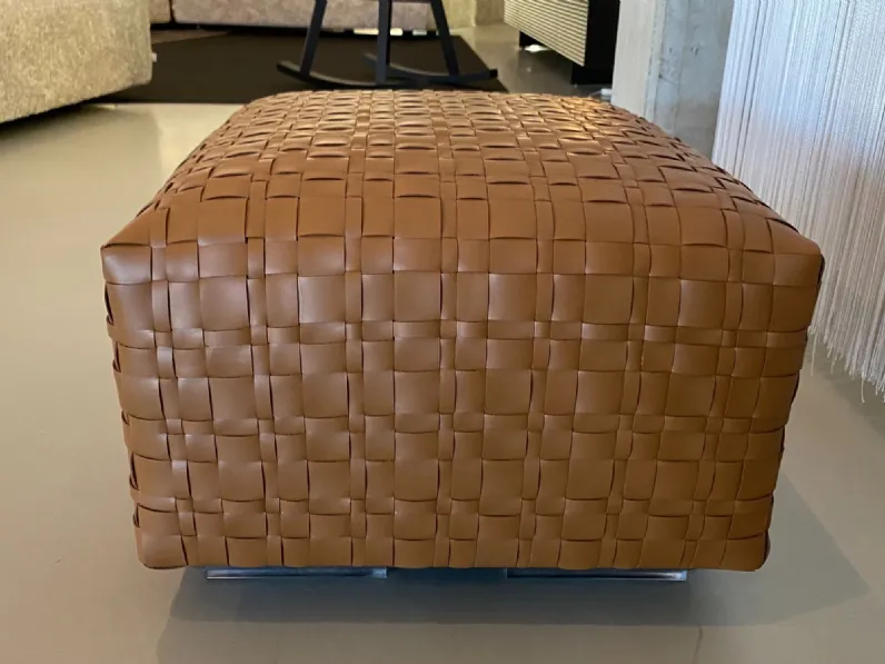 Sconto su Pouf in pelle Bangkok tabacco Flexform! Acquista ora!