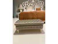 Pouf in tessuto Pouf regina a marchio Giusti portos a prezzo ribassato