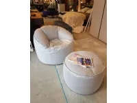 Pouf in tessuto Egg a marchio Pedrali a prezzo scontato
