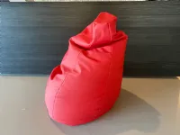 Pouf design modello Sacco rosso Zanotta a prezzo Outlet