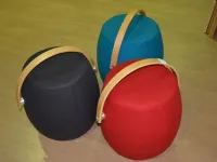 Pouf etnico modello Bongo La seggiola in Offerta Outlet