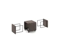Pouf modello Cubix moderno Ozzio a PREZZI OUTLET