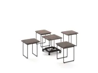 Pouf modello Cubix moderno Ozzio a PREZZI OUTLET