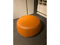 Pouf in pelle Denny a marchio Alf da fre a prezzo scontato