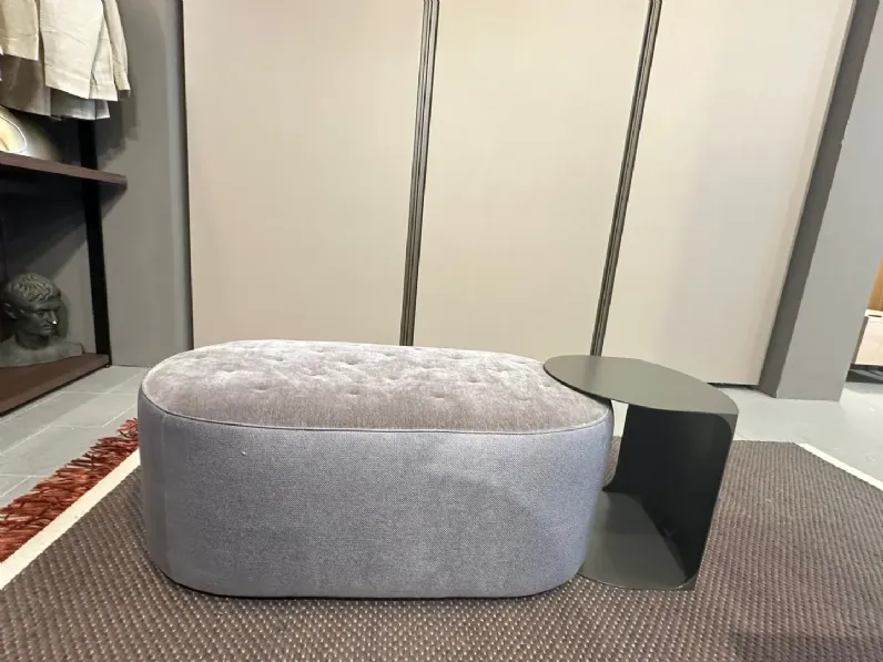 Pouf in tessuto Clip a marchio Ditre italia a prezzo ribassato