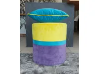 Pouf modello Cylinder moderno Artigianale a PREZZI OUTLET