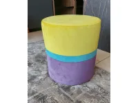 Pouf modello Cylinder moderno Artigianale a PREZZI OUTLET