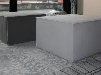 Pouf in tessuto Flower a marchio Tomasella a prezzo ribassato