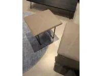 Pouf in pelle Cubix a marchio Ozzio a prezzo scontato