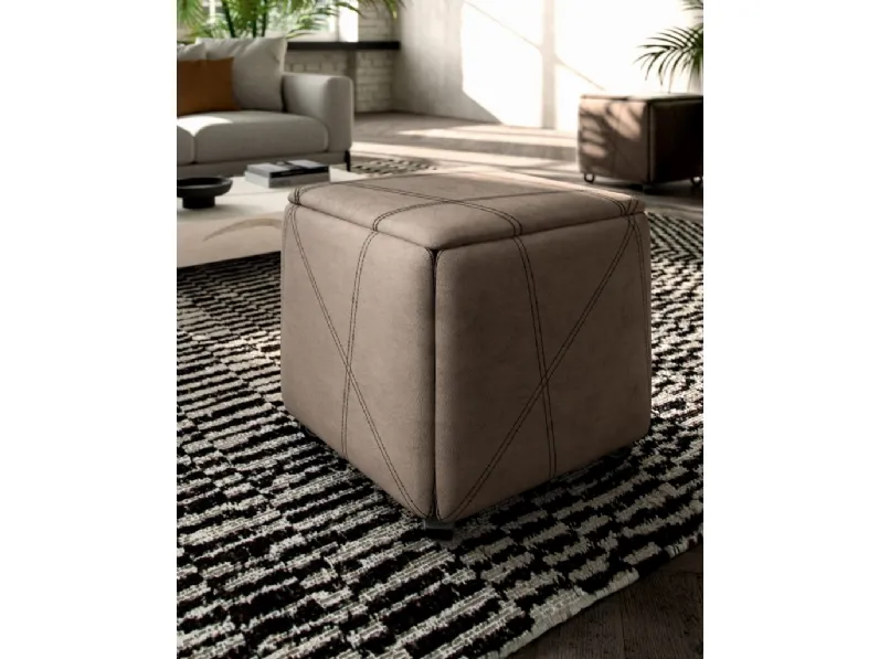 Pouf modello Cubix Ozzio con forte sconto 