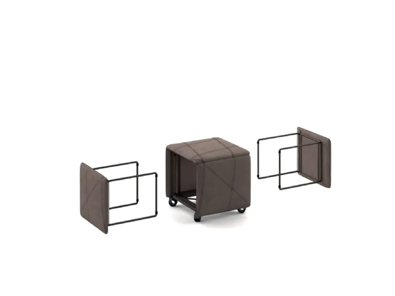 Pouf modello Cubix Ozzio con forte sconto 
