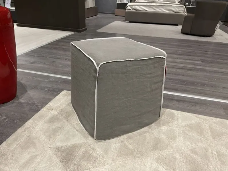 Pouf modello Cv 117 cookie moderno Prezioso a PREZZI OUTLET