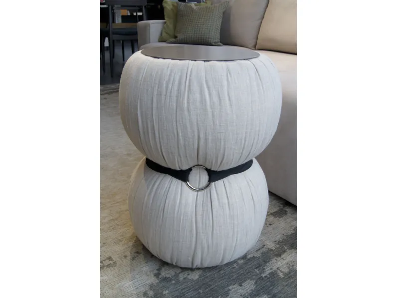 Pouf moderno modello Guccino Tomasella a prezzo Outlet