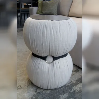 Pouf moderno modello Guccino Tomasella a prezzo Outlet