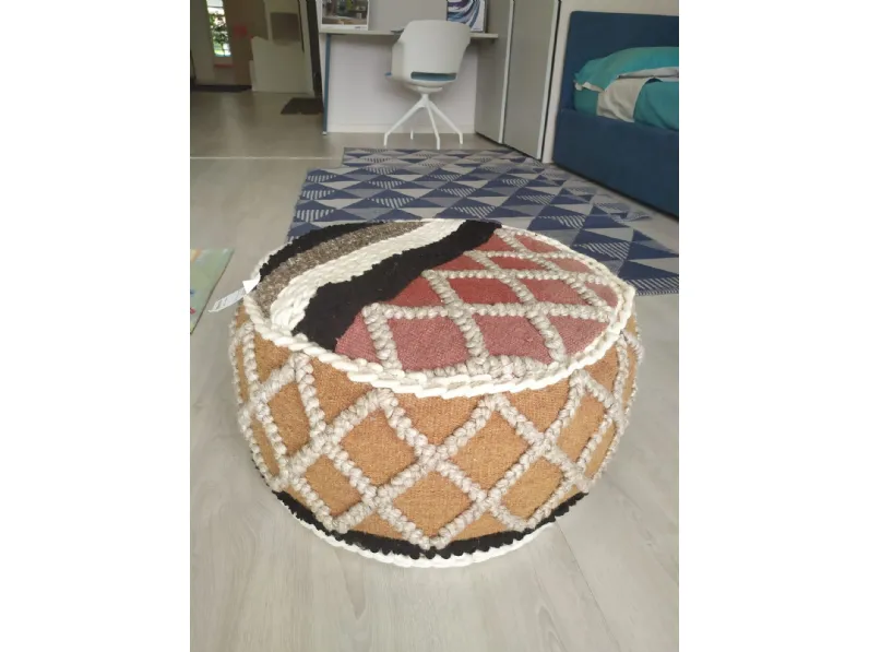 Pouf modello Gwenda etnico La forma a PREZZI OUTLET