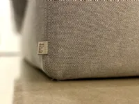 Pouf moderno modello Iko Flou in Offerta Outlet