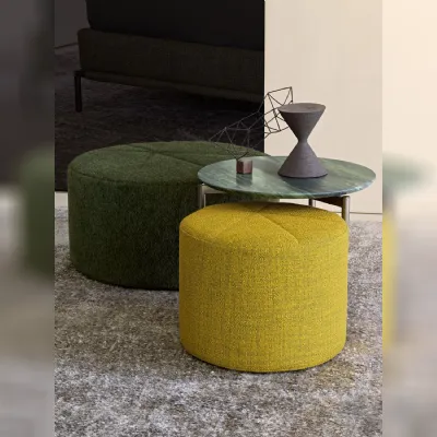 Scopri il pouf modello Moon Flou a prezzi outlet! Una scelta di stile e comfort.