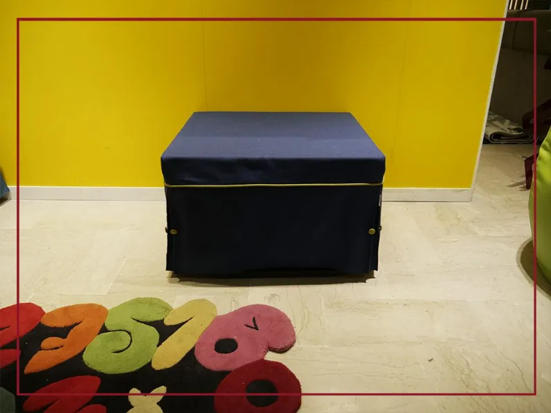 Pouf modello Napoli design Artigianale a PREZZI OUTLET