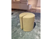 Pouf moderno modello Noel Battistella in Offerta Outlet