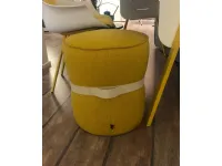Pouf modello Pof giallo Calligaris con forte sconto 