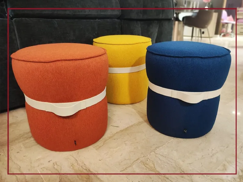 Pouf modello Poff Connubia a prezzi outlet 