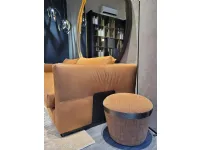 Pouf in tessuto Portofino a marchio Cantori a prezzo ribassato