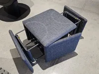 Pouf senza letto Pouff trasformabile kubico Ozzio con forte sconto
