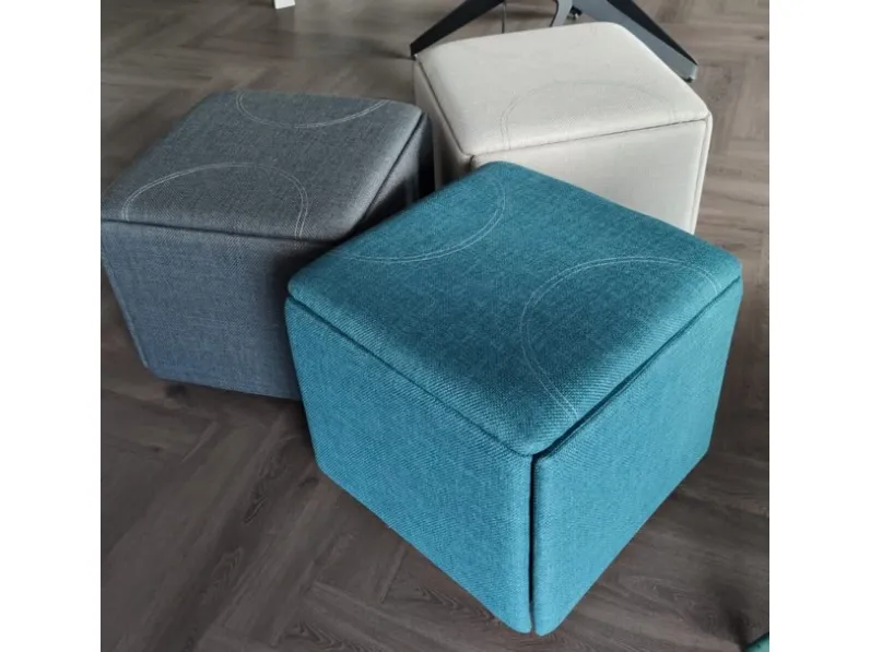 Pouf moderno modello Pouff trasformabile kubico Ozzio a prezzo Outlet