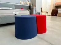 Pouf moderno modello Remy Flou in Offerta Outlet