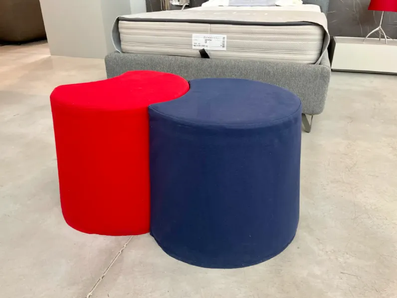 Pouf moderno modello Remy Flou in Offerta Outlet