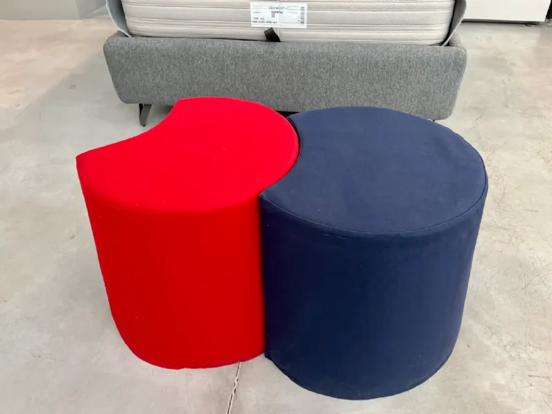 Pouf moderno modello Remy Flou in Offerta Outlet